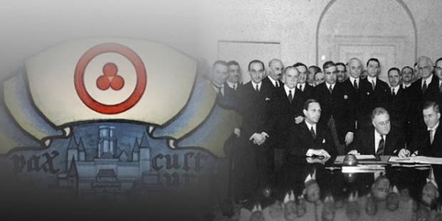 Firma del Pacto Roerich